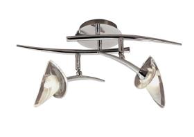 Flavia Polished Chrome Ceiling Lights Mantra Surface Spot Lights